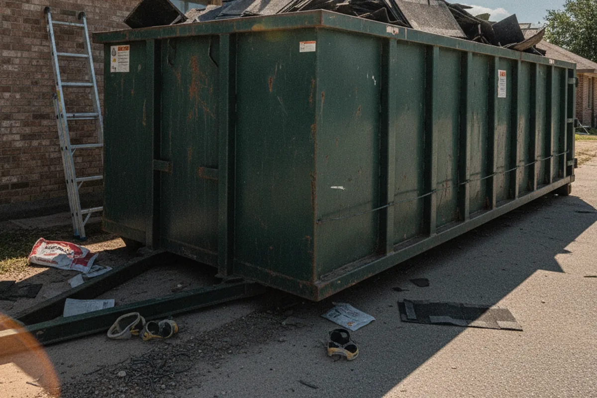 Roofing Dumpster Rental Seguin TX
