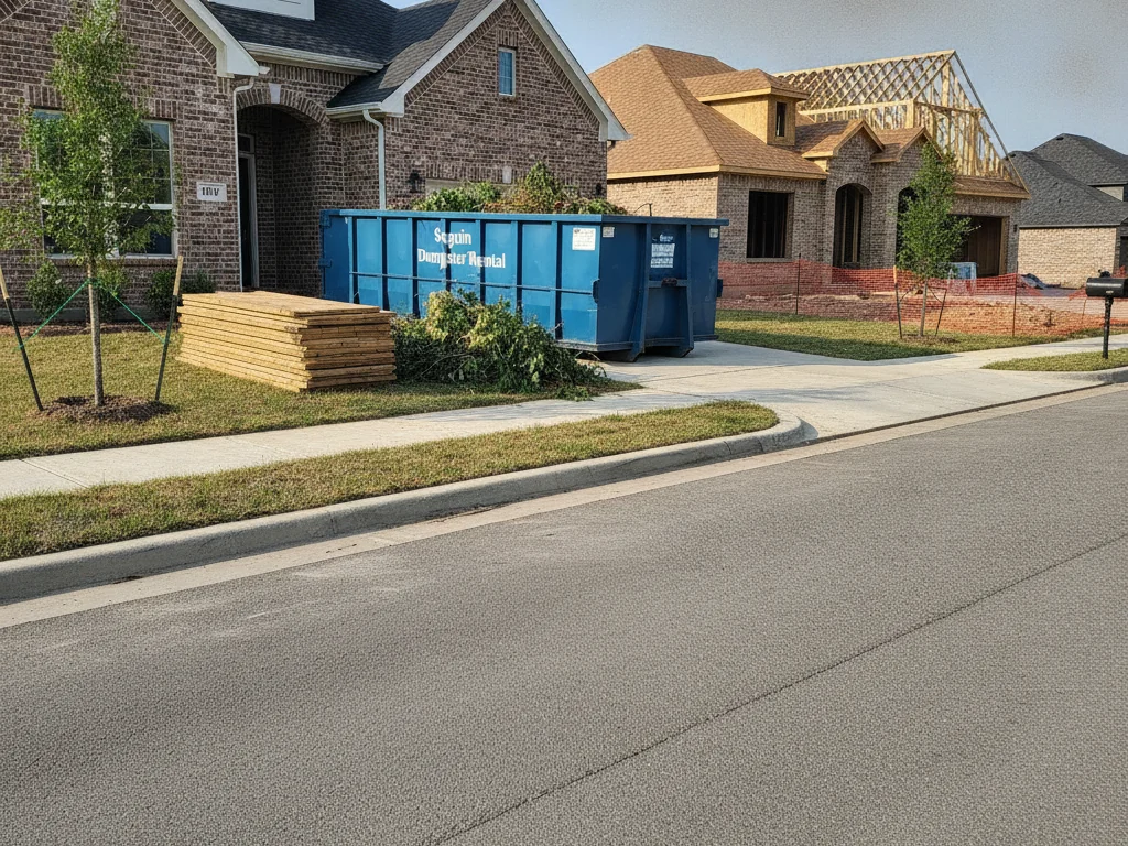 Dumpster rental in Cibolo, TX