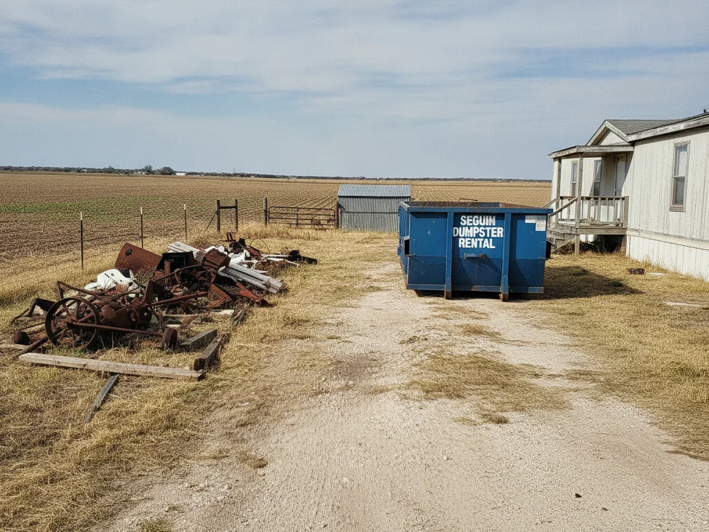 Dumpster rental in Kingsbury, TX