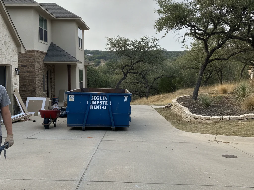 Dumpster rental in New Braunfels, TX